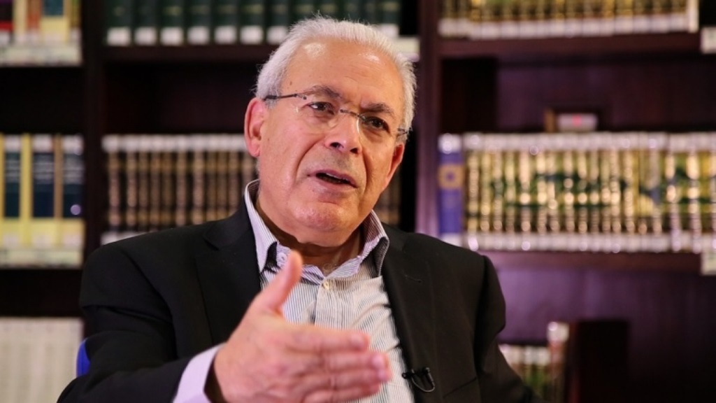Burhan Ghalioun, professor of sociology and former chairman of the Syrian opposition Transitional National Council (source: burhanghalioun.net)