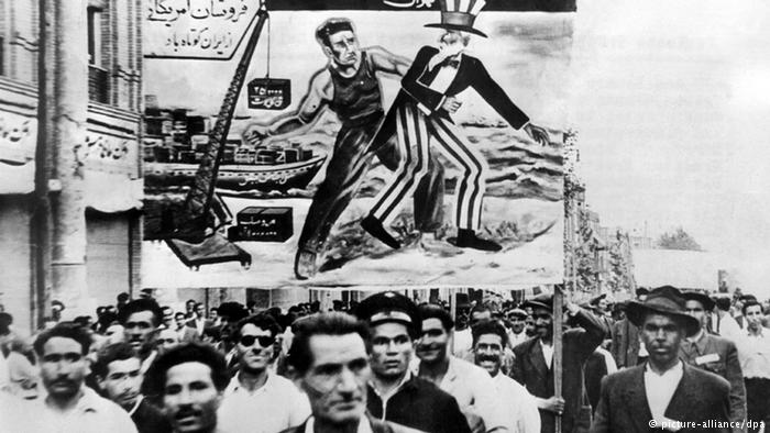 Anti-U.S. demonstrations in Tehran, 1951