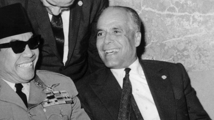 Former Tunisian president Habib Bourguiba (photo: dpa)