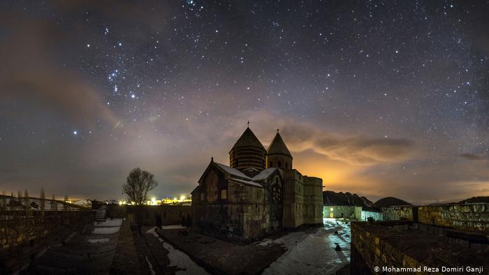 Monastery of Saint Thaddeus on a starry night (photo: Mohammad Reza Domiri Ganji)
