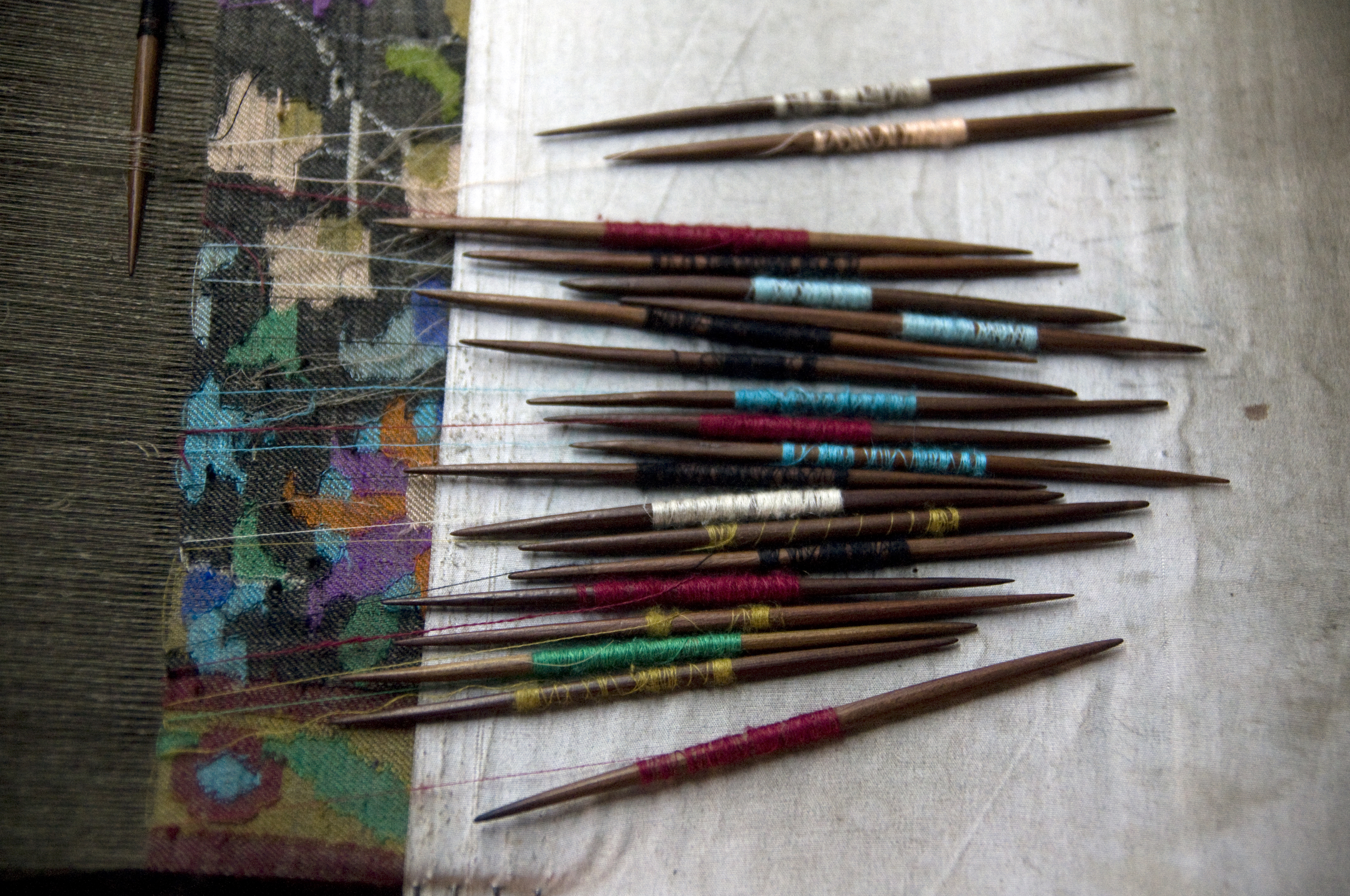 Kani weaving needles (photo: Sugato Mukherjee)