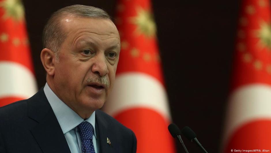 Der türkische Präsident Erdoğan; Foto: Getty Images/AFP