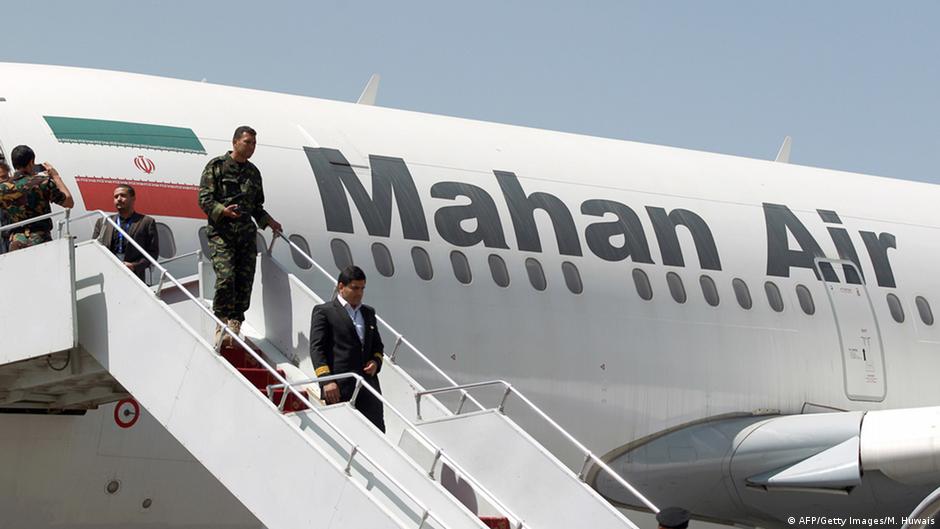 An aircraft belonging to the Iranian airline Mahan Air (photo: AFP/Getty Images/M.Huwais)