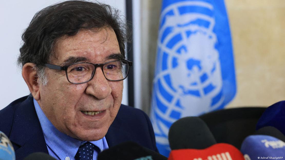 Radhouane Nouicer, the UN expert on the situation of human rights in Sudan (photo: Ashraf Shazly/AFP)