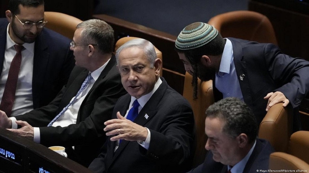 رئيس الوزراء الإسرائيلي بنيامين نتنياهو. 