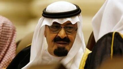 Saudischer Herrscher König Abdullah; Foto: AP
