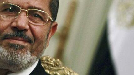 Ägyptens Präsident Mohammed Mursi; Foto: AP