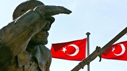 Statue Atatürks in Ankara; Foto:picture-alliance/dpa