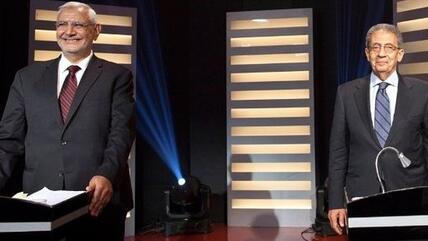 The candidates: Amr Moussa (right) and Abdel Moneim Aboul Fotouh (photo: picture-alliance/dpa)