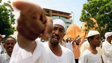 Demonstration gegen das Muhammad-Video im Sudan; Foto: Getty Images