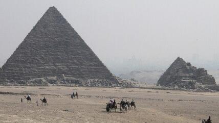 Pyramiden von Gizeh; Foto: AP