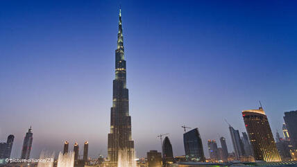 Burj Khalifa in Dubai; Foto: dpa