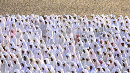 مسلمات في جاكرتا. أ ف ب   غيتي إميجيس