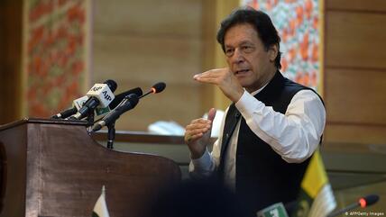Der pakistanische Premierminister Imran Khan steht zunehmend in der Kritik
