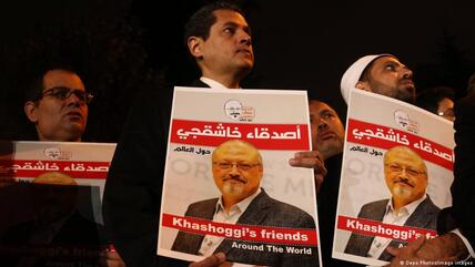Türkei Demonstration für Jamal  Khashoggi; Foto: Depo Photos/imago images
