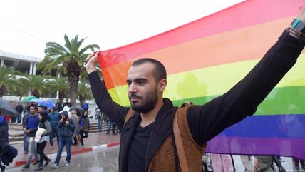 «Wir können uns auch 2022 noch nicht als LGBT-Festival der großen Öffentlichkeit zugänglich machen,» sagt Aktivist und Filmfest-Organisator Karam Aouini.