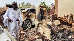 Die Folgen des monatelangen Konflkts zeigen sich immer deutlicher. Hier eine Aufnahme nahe der Hauptstadt Khartum