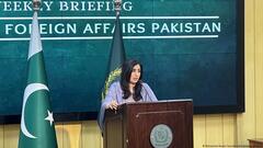 Die Sprecherin des pakistanischen Außenministeriums Mumtaz Zahra Baloch