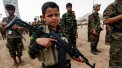 Minderjährige an der Waffe: Der Einsatz von Kindersoldaten ist im Jemen weit verbreitet.