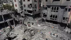 Gaza Bild der Zerstörung