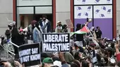 Die propalästinensischen Proteste an verschiedenen Hochschulen in den USA hatten vergangene Woche begonnen