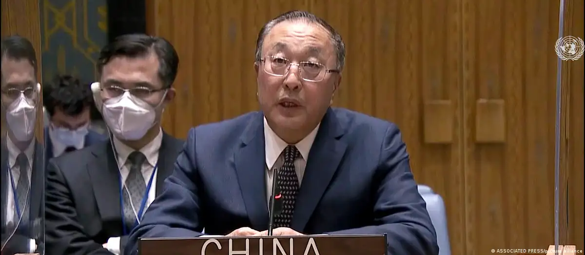 China's Ambassador to the United Nations Zhang Jun (archive image)