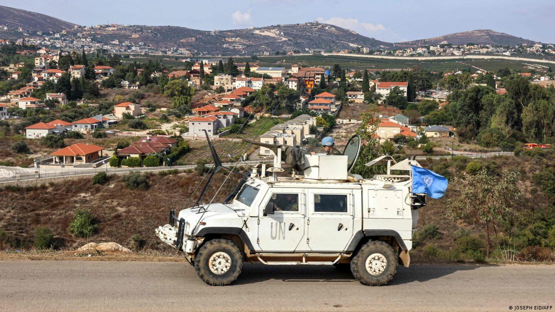 UN-Soldaten im Libanon nahe der Grenze zu Israel