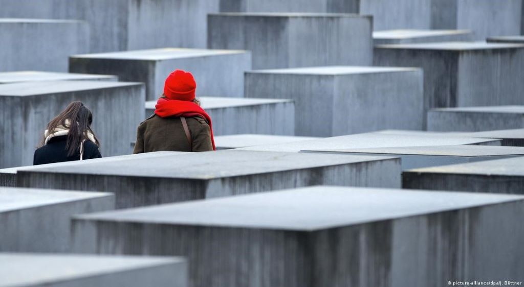 Gedenkstätte für die ermordeten Juden Europas in Berlin. 