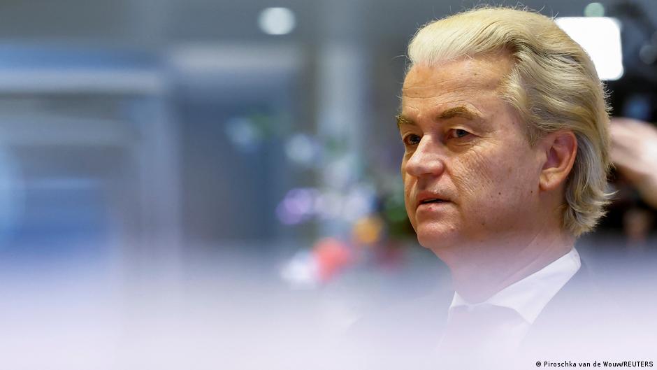 Dutch far-right politician and leader of the PVV party Geert Wilders
