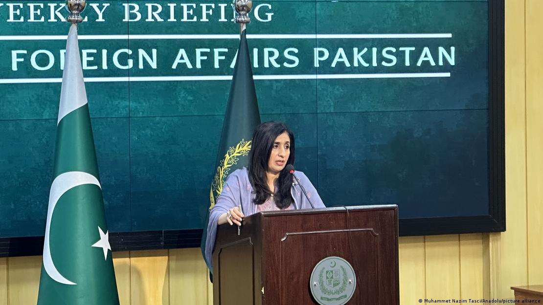 Die Sprecherin des pakistanischen Außenministeriums Mumtaz Zahra Baloch