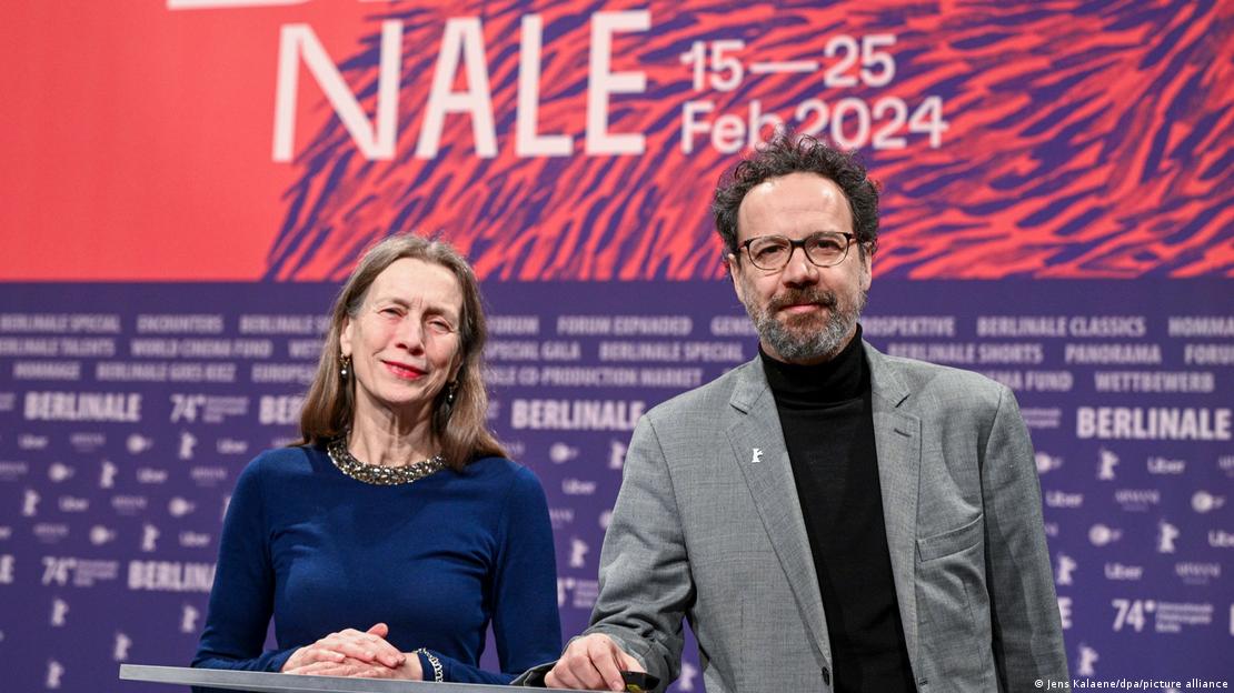 Berlinale co-directors Mariette Rissenbeek and Carlo Chatrian – Berlinale 2024