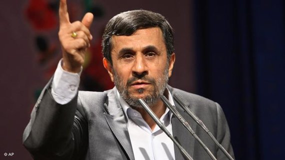 Iranischer Präsident Mahmud Ahmadinejad; Foto: AP