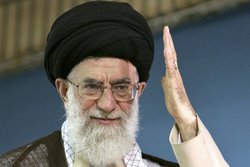 Das geistliche Oberhaupt des Irans, Ajatollah Ali Chamenei; Foto: AP