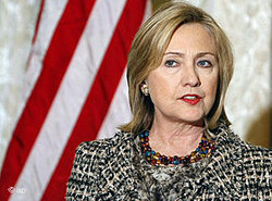 US-Außenministerin Hillary Clinton; Foto: AP