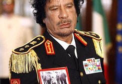 Muammar al-Gaddafi; Foto: AP