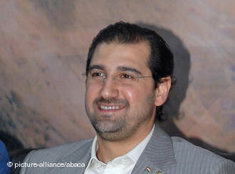 Rami Makhlouf, Cousin Bashar al-Assads; Foto: picture alliance