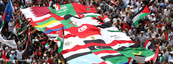 احتجاجات الربيع العربي 2011.  Arab Spring protets (photo: picture-alliance/dpa)