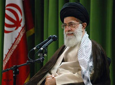 Der geistige Führer Irans, Ali Chamenei; Foto: AP