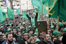 Hamas activists (photo: dpa)