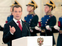 Russian president Dimitry Medvedev (photo: AP)
