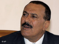 Yemen's President Ali Abdullah Saleh (photo: AP)