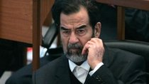 Saddam Hussein during his trial (photo: AP)