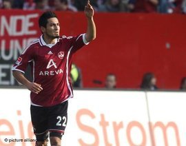 Ilkay Gündogan during his time at 1. FC Nuremberg (photo: picture alliance/dpa)