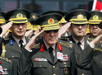 Turkish generals (photo: AP)