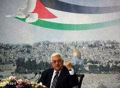 Palästinenserpräsident Abbas; Foto: dapd