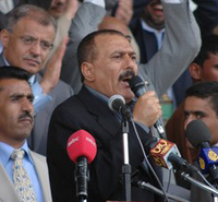 President Ali Abdullah Saleh (photo: Mohammed al-Qadhi/IRIN)