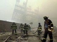 Firefighters on Ground Zero on 9/11 (photo: AP)