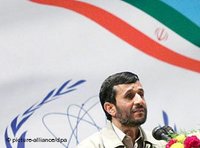In a speech in Mashdad Iran's President Ahmadinejad recently declared that iran has successfully enriched Uranium (photo: DPA)