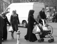photo: Muslims in Berlin, photo: Larissa Bender