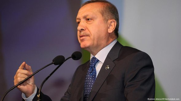 Der türkische Ministerpräsident Erdogan; Foto: AP/picture-alliance